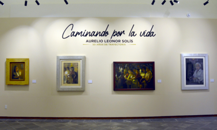 BUAP sede de la exposición “Caminando por la vida”, 50 años de trayectoria, de Aurelio Leonor Solís