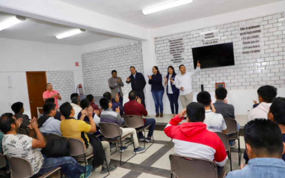 SMDIF reafirma alianza con la Casa de Drogadictos Anónimos de Puebla.