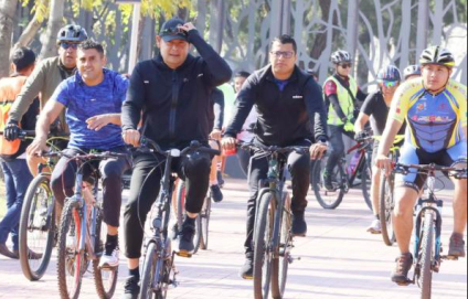 Las ciclovías en Puebla estarán conectadas para generar una ruta: Armenta