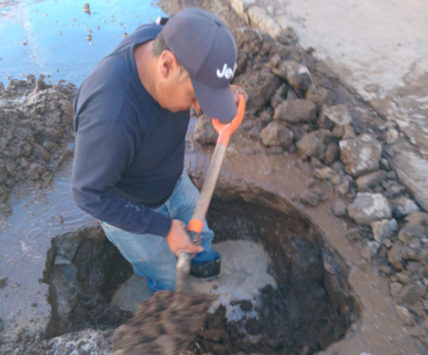 CAPAMH realiza acciones de mantenimiento y reparación