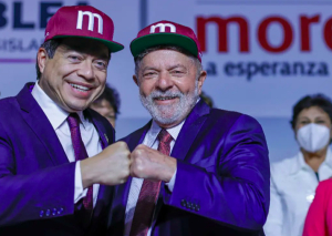 “Seguimos creyendo en el sueño bolivariano”: presume Mario Delgado con Lula Da Silva