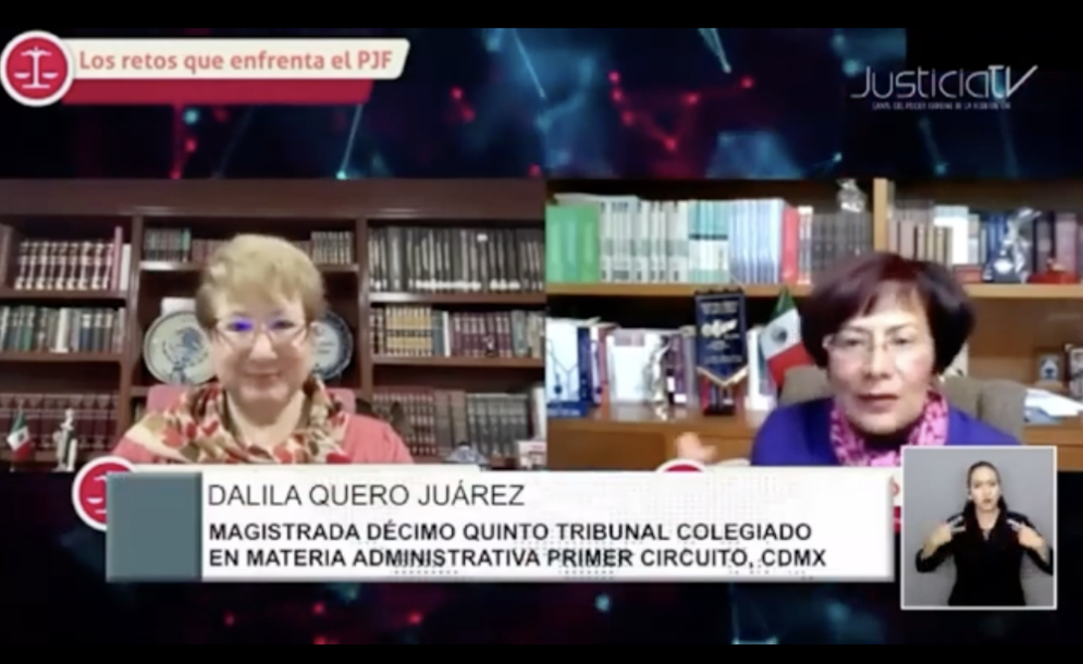 Ministra en retiro exhibe que falta de conocimiento de la sociedad sobre las funciones del PJ perciba a los jueces como responsables de injusticias