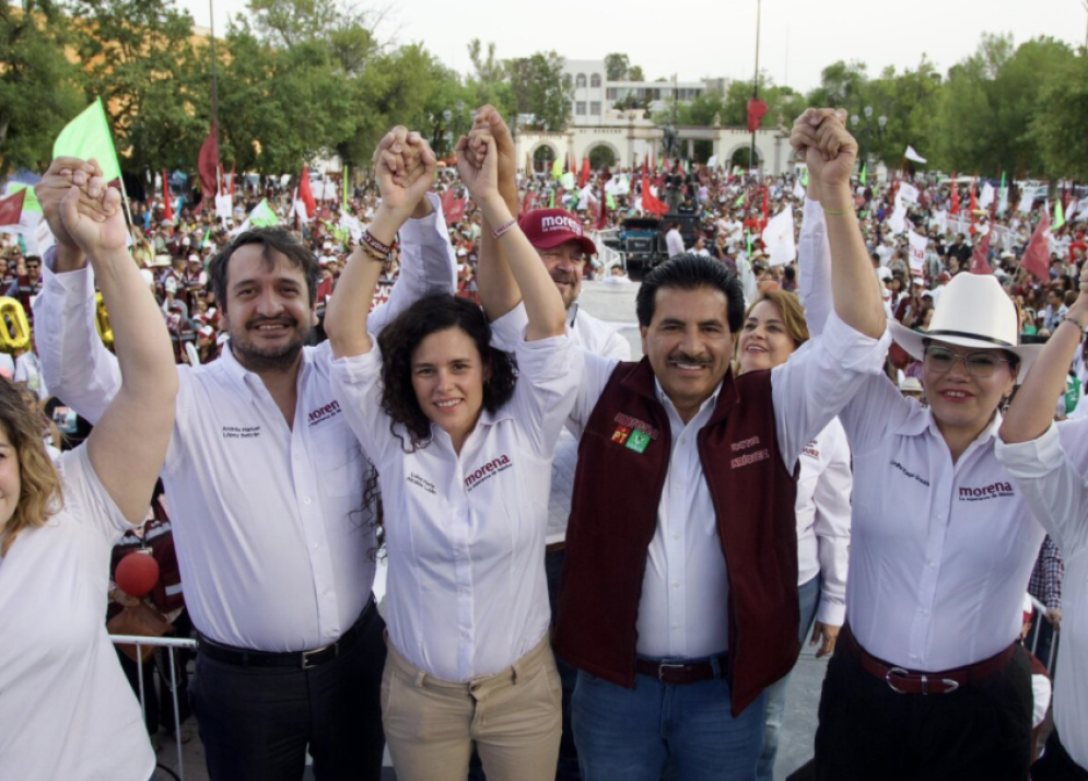 Luisa Alcalde acusa intromisión del PRI y el PAN en las elecciones de Durango: “no podemos confiarnos”, dice