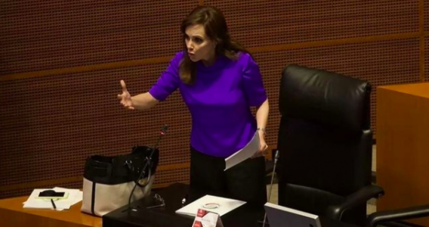 Lily Téllez acusa a Morena de delincuencia electoral por hacerse promoción con las vacunas vs COVID