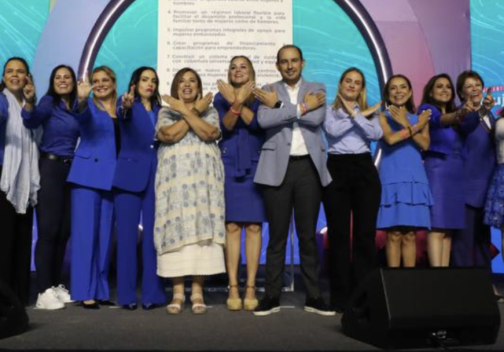 Mujeres panistas cobijan a Xóchitl Gálvez; advierten recuperación de programas sociales para las mujeres