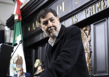 “Vamos a ponerle el pecho a las balas de un ejército invasor”, dice Noroña a panistas tras solicitud de colaboración para combatir al narco