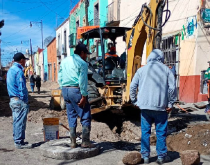 CAPAMH atiende reportes ciudadanos y refuerza trabajos en la red de agua en Huamantla