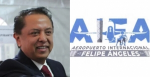 Hermano de Irma Sandoval pide no burlarse del logo de aeropuerto de AMLO; costó 3 mil pesos