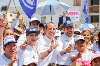 Marko Cortés asegura que Mario Riestra ganará las elecciones con una ventaja de dos dígitos