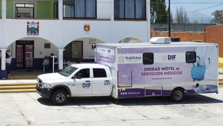 Continúan los recorridos de las Unidades Móviles de Servicios Médicos del SEDIF