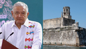AMLO ordena a la Marina reconstruir el Fuerte de San Juan de Ulúa