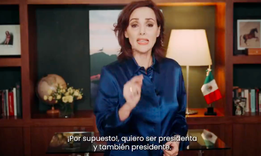 Se destapa Lilly Telléz para el 2024 &quot;Quiero ser Presidente para encargarme del presidente que no quiere dejar el poder&quot;