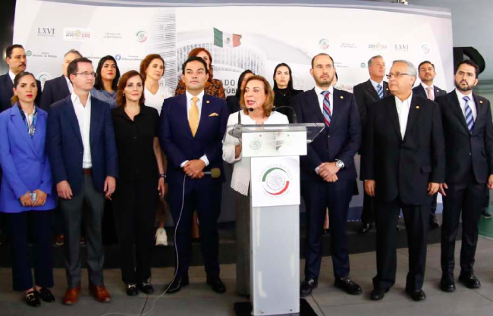 GPPAN en el Senado adelanta que votaran en contra de la reforma al Poder Judicial