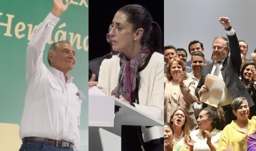 TEPJF concede medidas cautelares contra Sheinbaum, Ebrard y Adán Augusto por uso de recursos públicos en actos anticipados de campaña