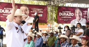 Alfonso Durazo en Sonora