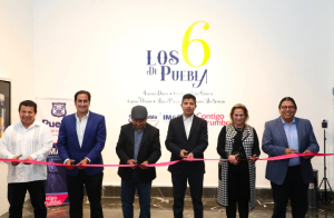 Eduardo Rivera inaugura la exposición &quot;Los 6 de Puebla&quot;