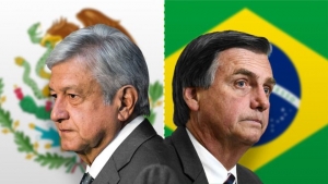 Califican a AMLO y Bolsonaro como ‘bolas de demolición’
