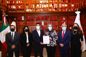 Firman convenio en materia de Transparencia Ayuntamiento de Puebla y sistema estatal anticorrupción