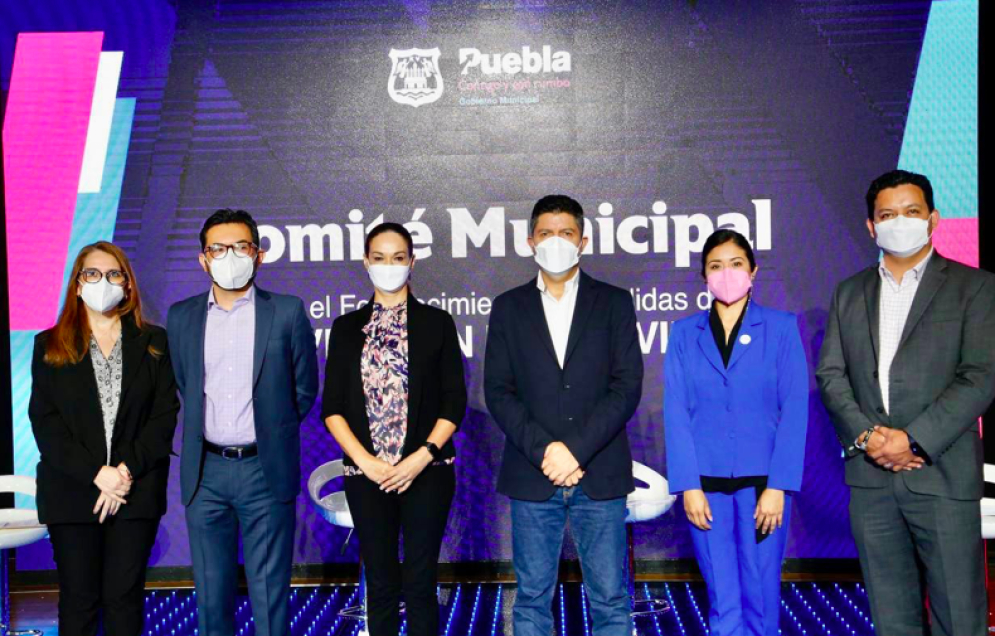 Refuerza Ayuntamiento de Puebla medidas contra la Covid-19; instala comité de vigilancia