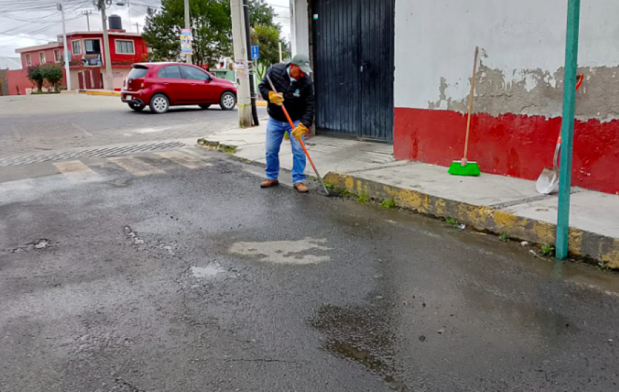 CAPAMH realiza trabajos de mantenimiento y reparación en distintos puntos