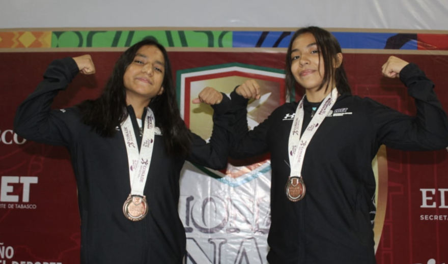 Gladiadoras ganan 2 medallas de Bronce para Tlaxcala