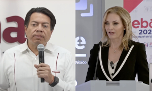 Mario Delgado anuncia queja contra Ana Paula Ordorica por cuestionar a Delfina Gómez durante debate