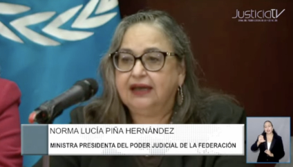 “El Poder Judicial necesita personas juzgadoras con una sólida preparación y en formación constante”, advierte la Ministra Norma Piña