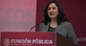 Irma Sandoval, secretaria de la Función Pública