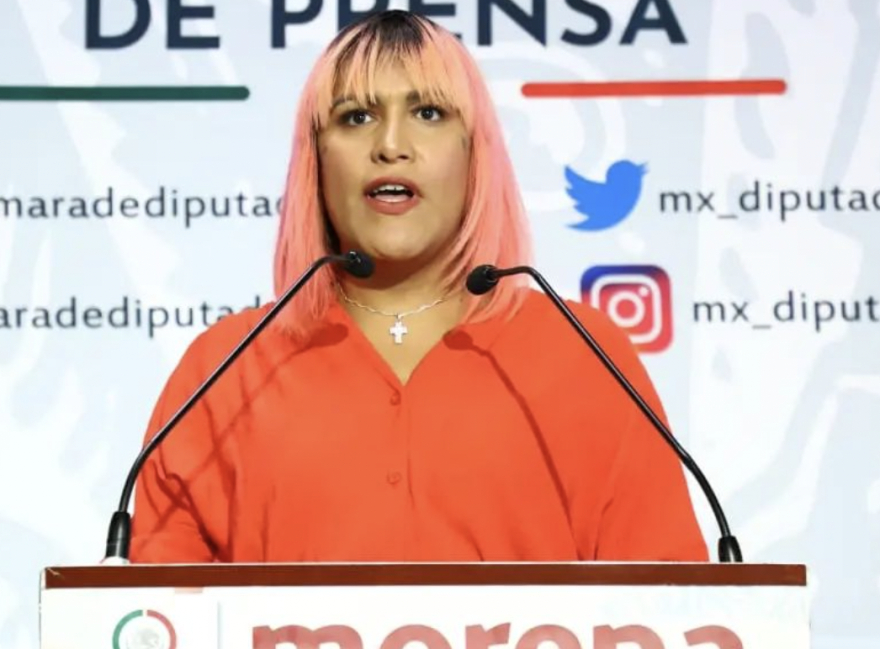 Exhiben a la Diputada Trans de Morena Maria Clemente por desearle la muerte a una mujer