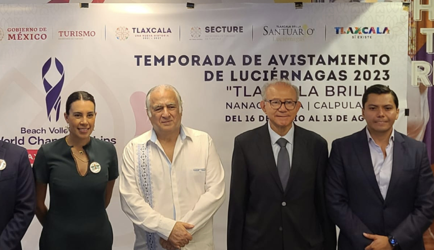 Con la campaña “Tlaxcala Brilla” SECTURE y Miguel Torruco promueven el tradicional avistamiento de luciérnagas