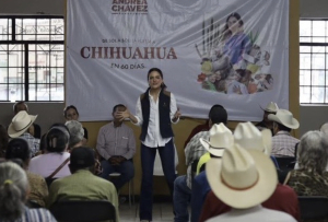 Acusa Andrea Chávez crisis en Chihuahua: “hay abandono a la salud y a las actividades productivas”, dice