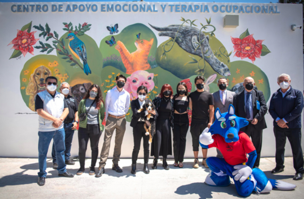 Inaugura BUAP su Centro de Apoyo Emocional y Terapia Ocupacional con Animales