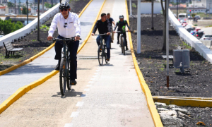 Armenta anuncia que próximamente presentará un proyecto de Ciclopista