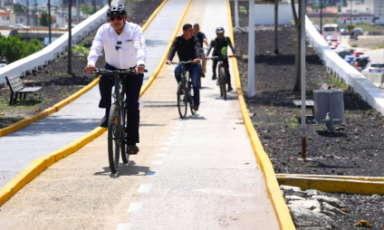 Armenta anuncia que próximamente presentará un proyecto de Ciclopista