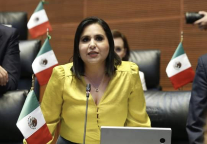 Exhibe senadora del PAN que diputados de Quintana Roo aprobaron sin leer la reforma judicial