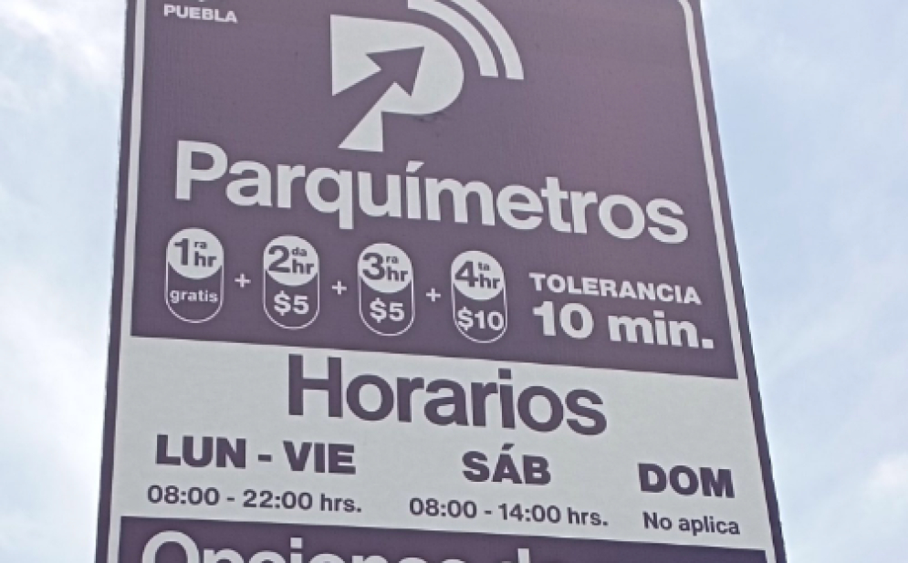 Tarifa del parquímetro será de $0 a partir de hoy