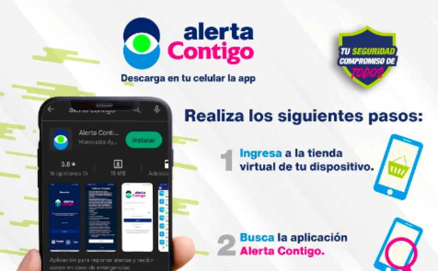 Más de 23mil personas ya cuentan con la app Alerta Contigo