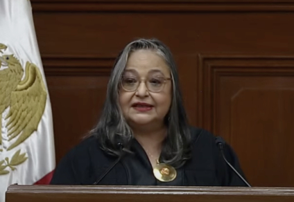 El mensaje de Norma Piña en el informe de gestión de la SCJN: “PJF se mantuvo sosteniendo pilares de la Constitución frente a la desinformación y las agresiones”