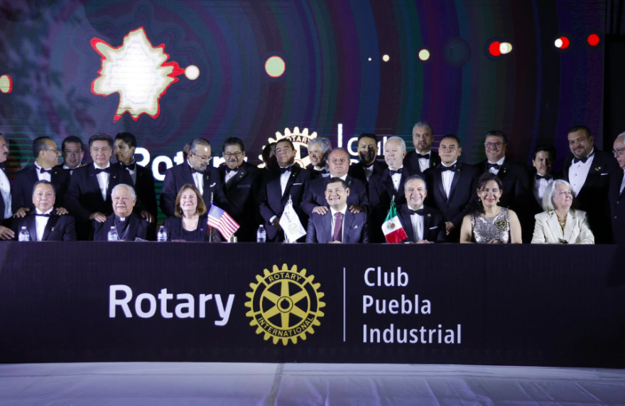 Invita Armenta a Rotary Club Puebla a apadrinar Eloxochitlán