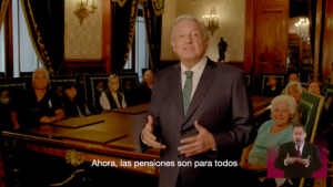 AMLO presume en spot de 4to informe que pensiones de expresidentes ya son para ‘ancianos respetables’