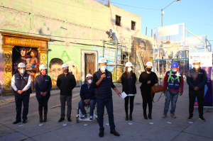 Lalo Rivera va por el rescate de la imagen urbana en barrios de San Antonio y el Refugio