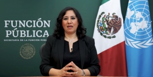 Ante la ONU, Irma Sandoval presume que México está dando frutos en combate a la corrupción