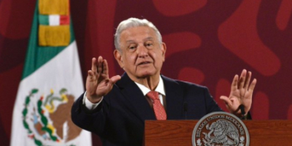 Asegura AMLO que México vive en paz y con violencia limitada
