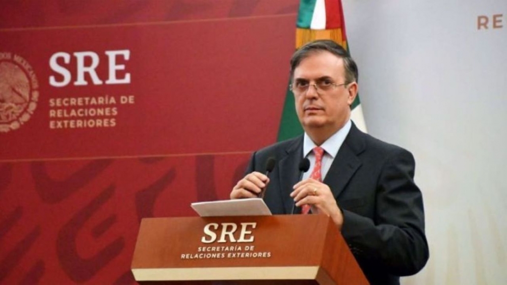 Marcelo Ebrard, secretario de Relaciones Exteriores