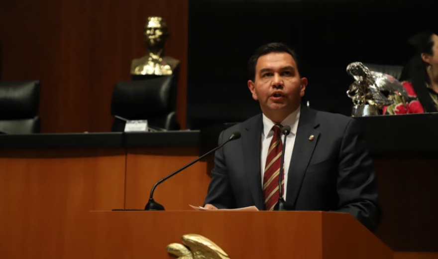 Cruz Pérez Cuéllar, senador por Morena