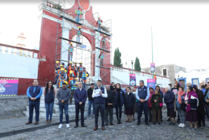 Darán mantenimiento a fachadas, edificios antiguos y al Templo Santo Ángel Custodio en el Barrio de Analco