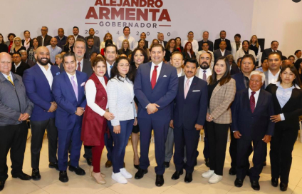 Armenta anuncia nuevos nombramientos a su gabinete