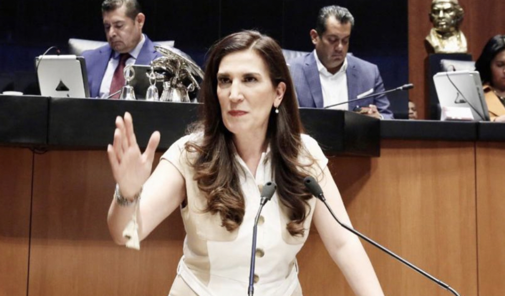 Kenia López Rabadán denuncia ante el INE los eventos de Sheinbaum y del Consejo Nacional de Morena: “violan principios de legalidad electoral”