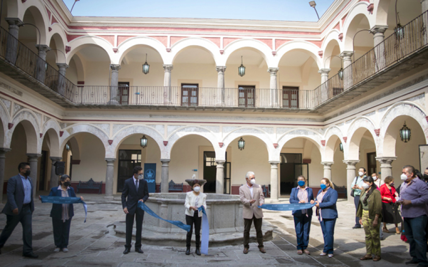 Entrega rectoría la Facultad de Psicología de la BUAP el Edificio San Jerónimo