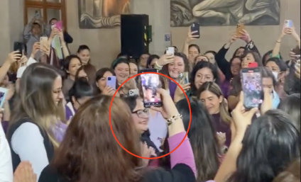 Norma Piña es ovacionada por feministas